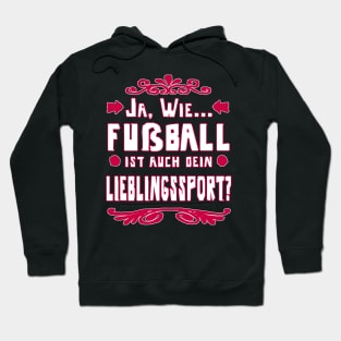 Fußball Sport Geschenk Mädchen Frauen Team Hoodie